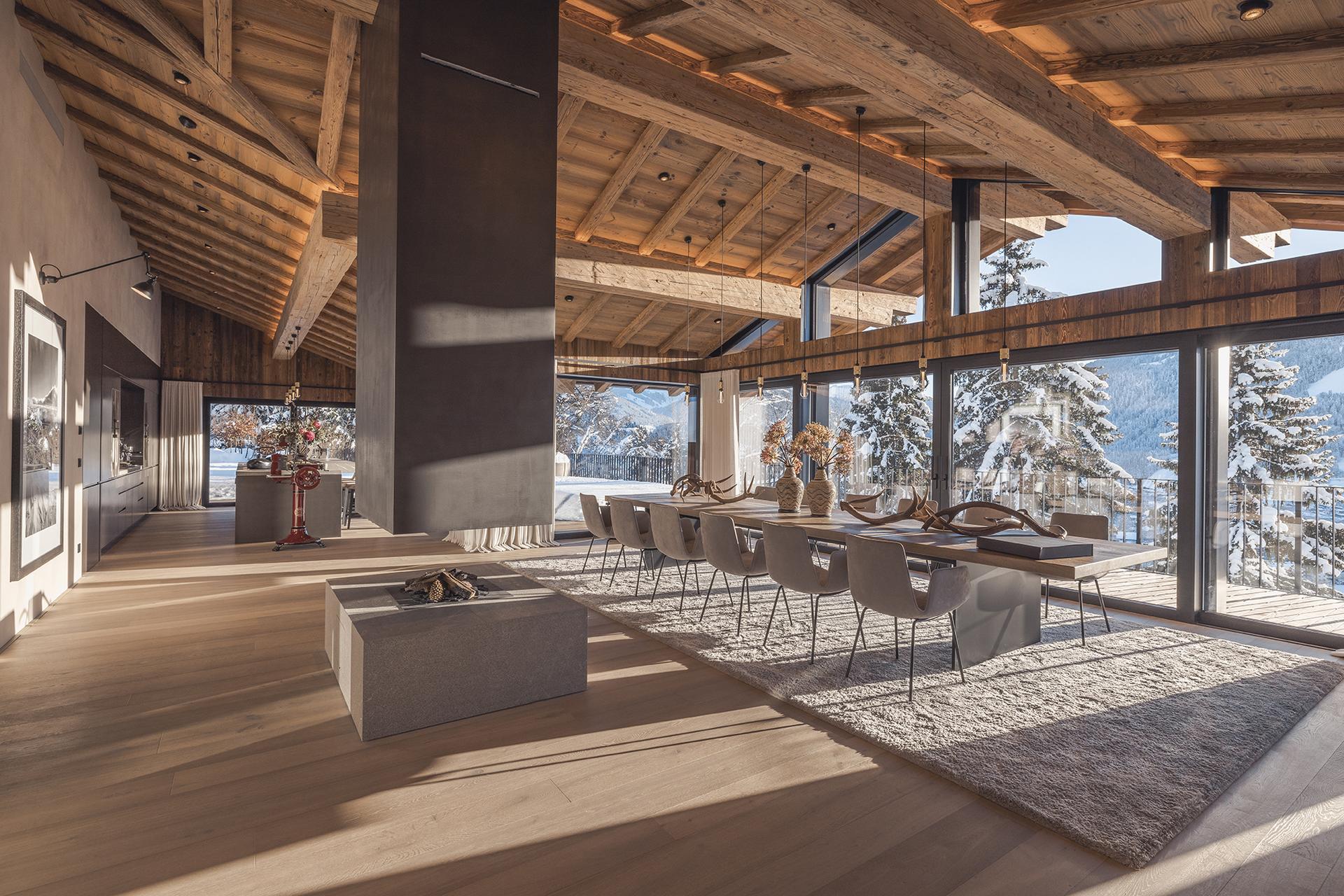 Chalet à Kitzbühel | Interstil Garnitures de rideaux